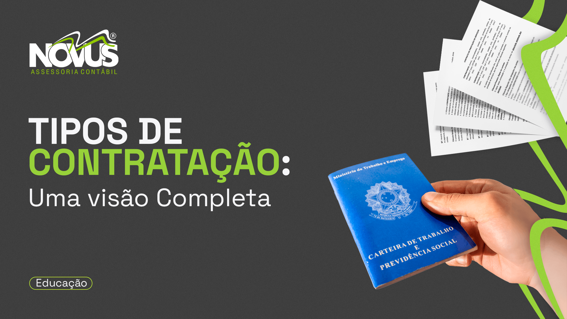 Tipos de contratação: uma visão completa